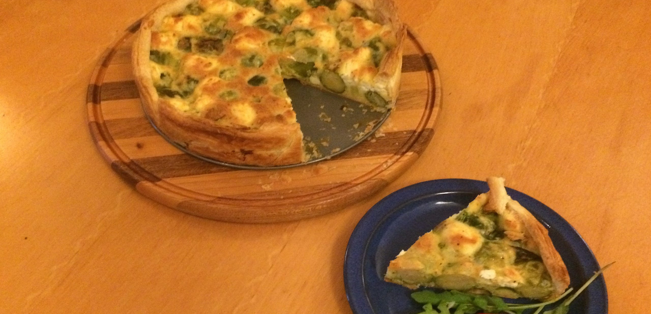 Brussels Sprouts Quiche