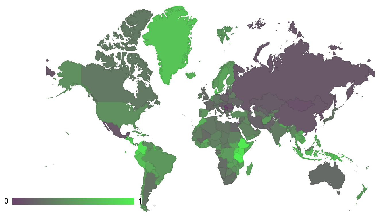 Semantics, Maps and Word2Vec