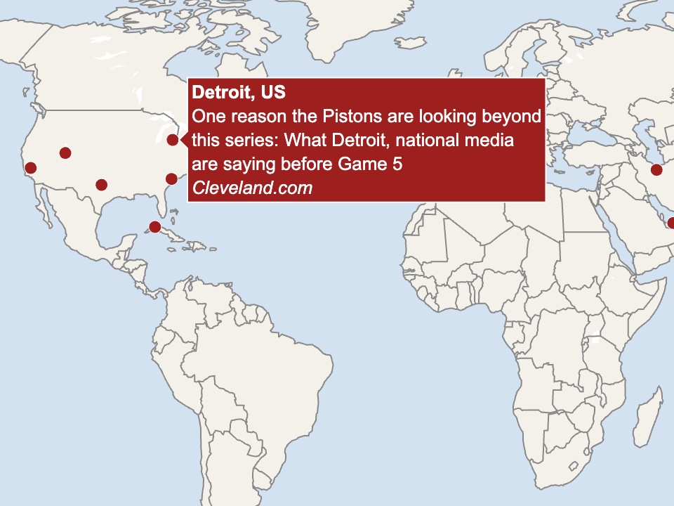 Google News Map