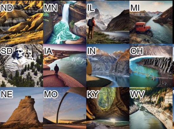 An AI Guide to the US